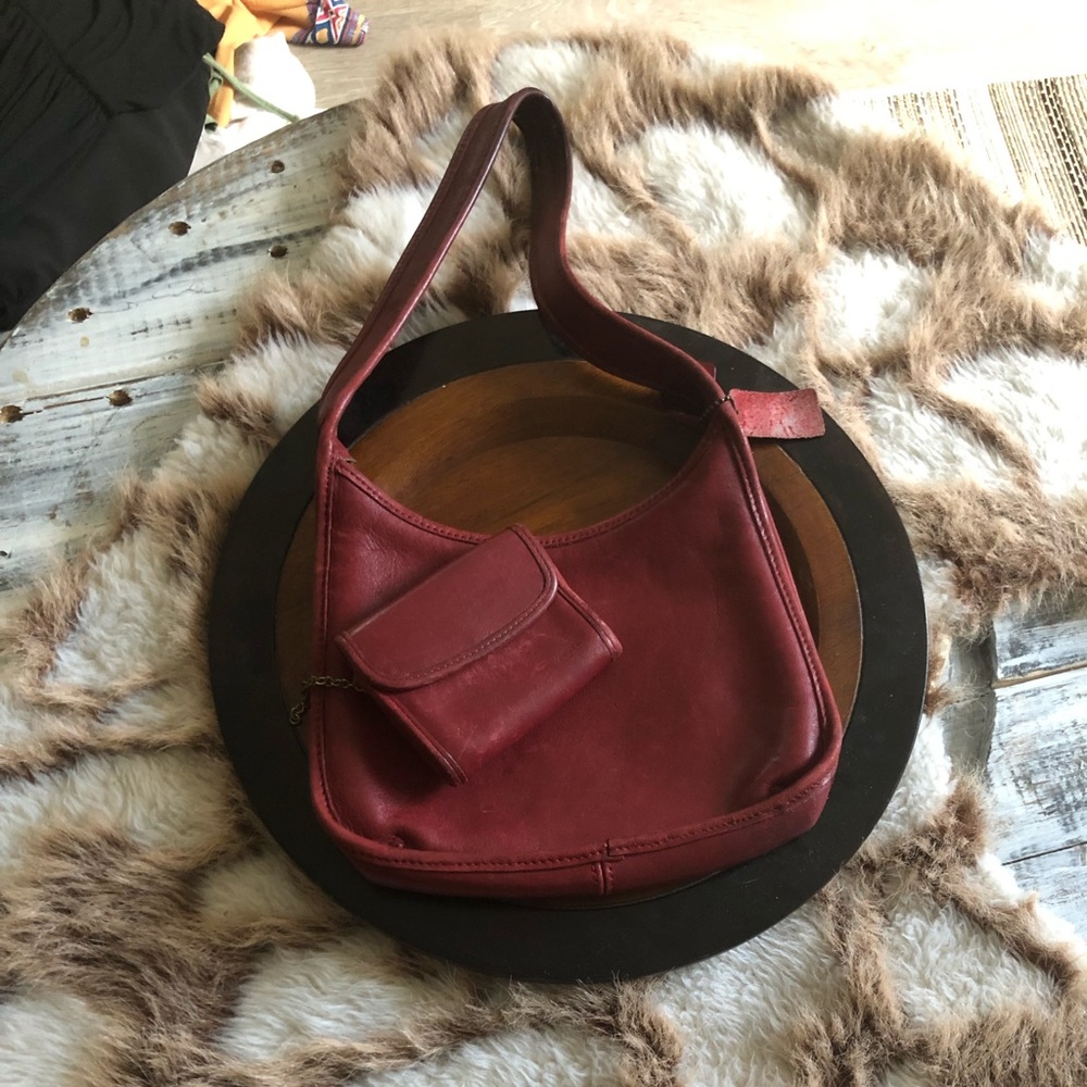 Coach purse and matching wallet